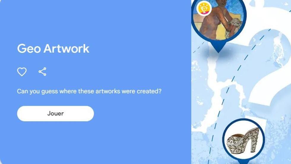 Geo Artwork Trò chơi đoán nguồn gốc các tác phẩm nghệ thuật